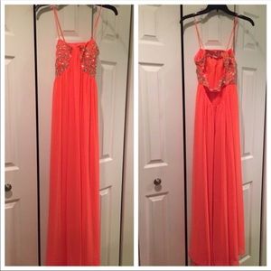 Coral Prom Dress